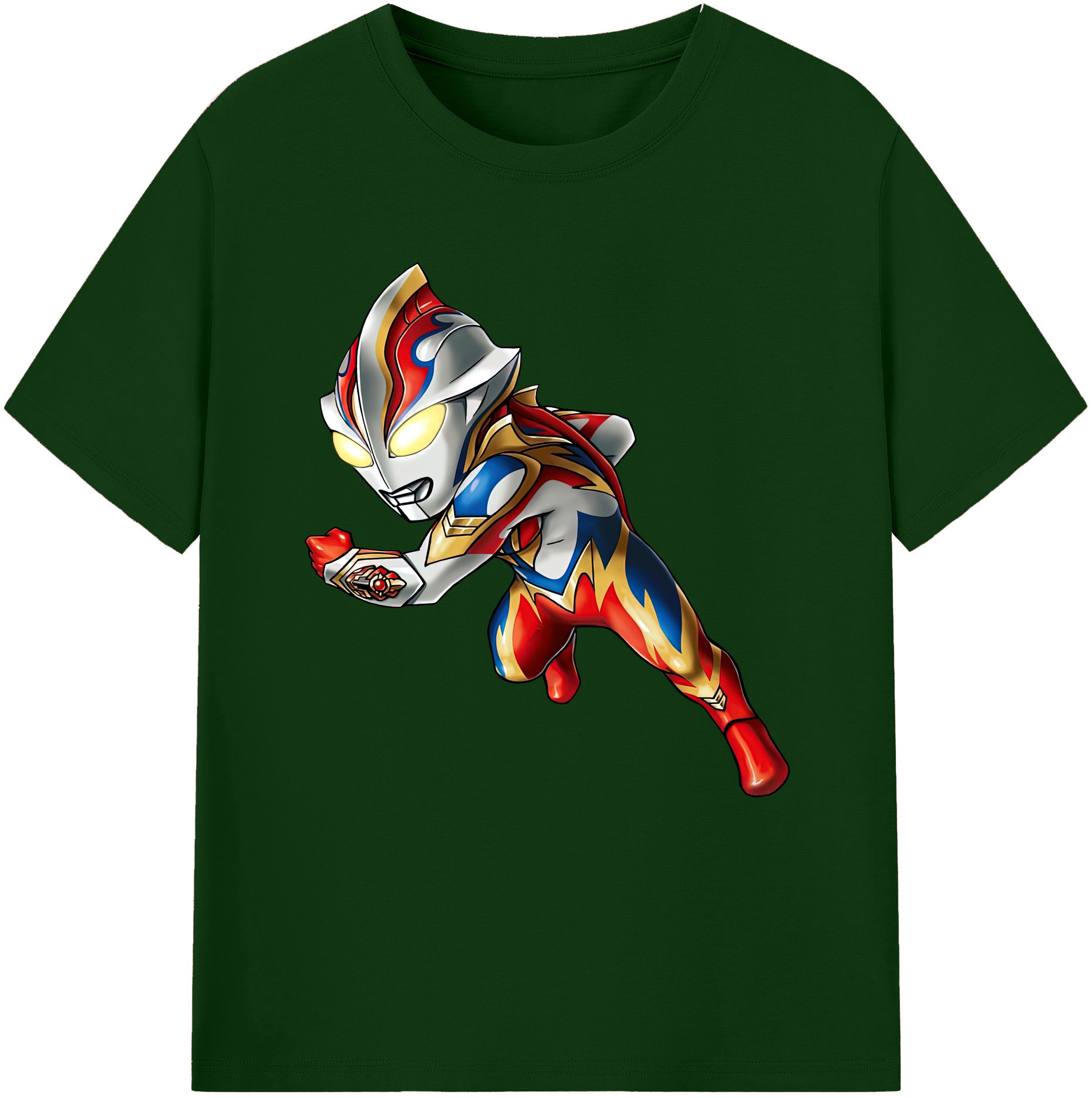 （画像用） ウルトラマン Ultraman 綿100％半袖Tシャツ（フロントプリント）